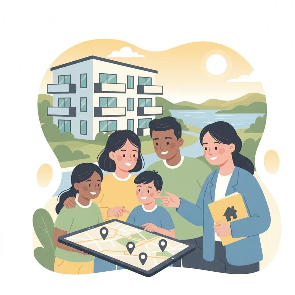 Barnfamiljer med låga inkomster i krisen: Hitta hyresbostäder i Nacka